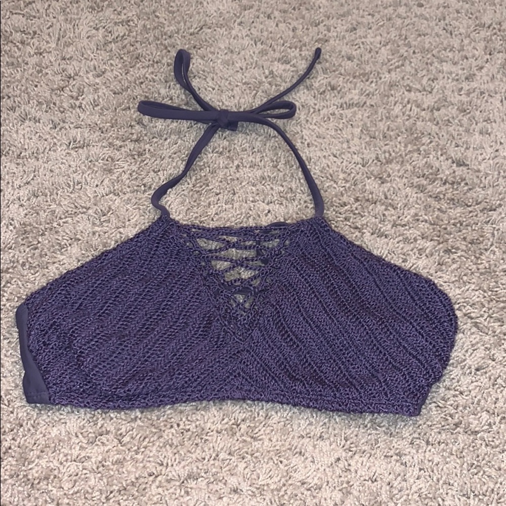 Purple Bikini Top